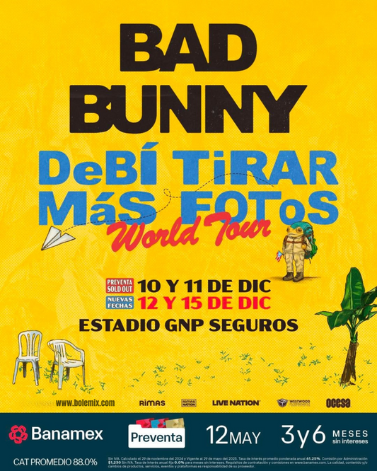 BAD BUNNY - WORLD TOUR